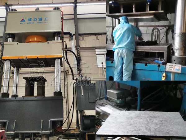 玻璃纖維托板成型液壓機1000噸1200磚托板生產設